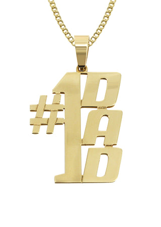 Ladies Number Name Plate Necklace | Appx. 7.6 Grams