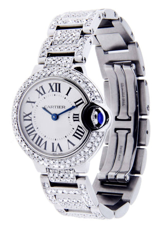 Cartier Ballon Bleu Watch For Women | Stainless Steel | 28 Mm