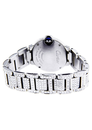 Cartier Ballon Bleu Watch For Women | Stainless Steel | 28 Mm