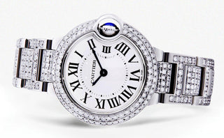 Cartier Ballon Bleu Watch For Women | Stainless Steel | 28 Mm